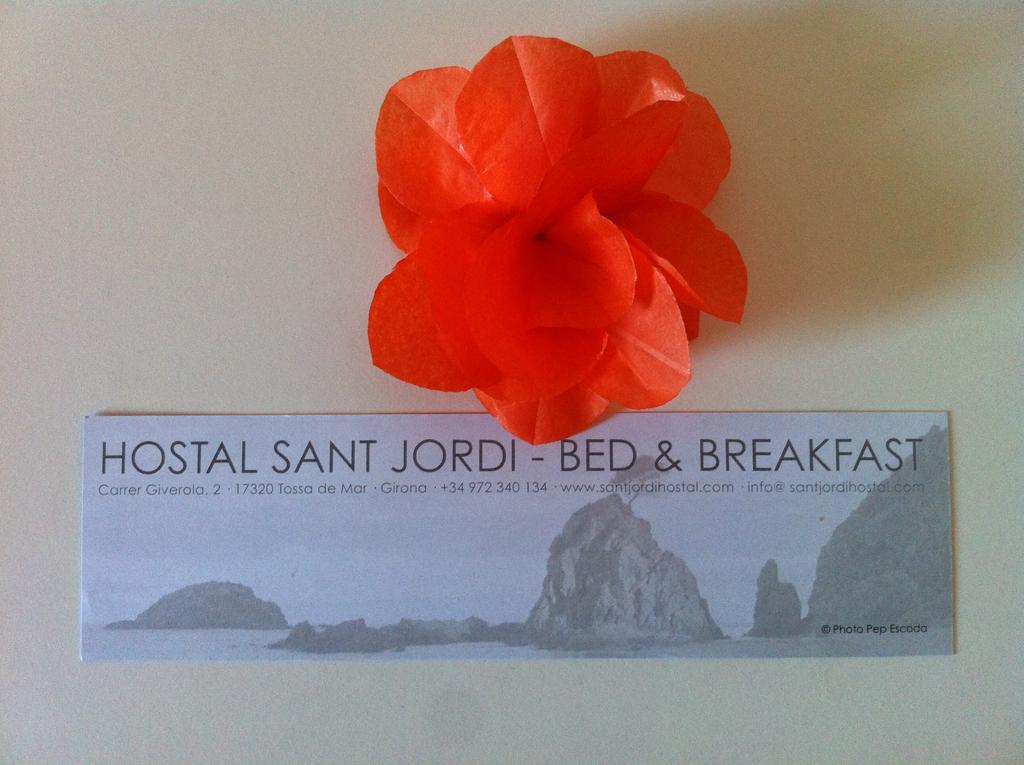 Hostal Sant Jordi Tossa de Mar Ngoại thất bức ảnh